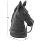 9th & Pike&#174; Black Polystone Horse Head Sculpture - image 9