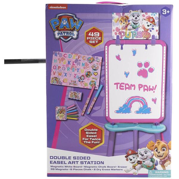 Nickelodeon Paw Patrol Double Sided Art Easel - Pink - image 