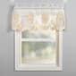 Zari Sheer Velvet Embroidered Rod Pocket Valance - image 1