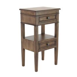 9th & Pike&#40;R&#41; Brown Pine Traditional Accent Table
