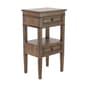 9th & Pike(R) Brown Pine Traditional Accent Table - image 1