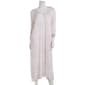 Womens Rene Rofe 3/4 Sleeve Abstract Ribbon Trim Nightgown - image 2