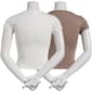 Juniors Pink Rose 2pk. Modal Spandex Scoop Neck Short Sleeve Tee - image 2