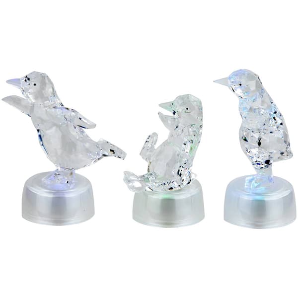 Northlight Seasonal LED Penguin Christmas Décor - Set of 3