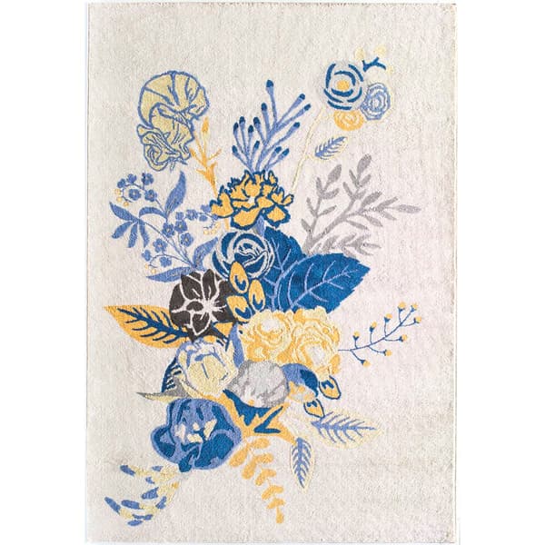 Rugs America&#40;tm&#41; Valentina Charm Ivory Gold Transitional Area Rug - image 