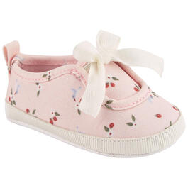 Baby Girl &#40;NB-3M&#41; Carter's&#40;R&#41; Floral w/ Bow Skimmers