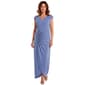Plus Size Connected Apparel Sleeveless Split Neck Wrap Dress - image 1