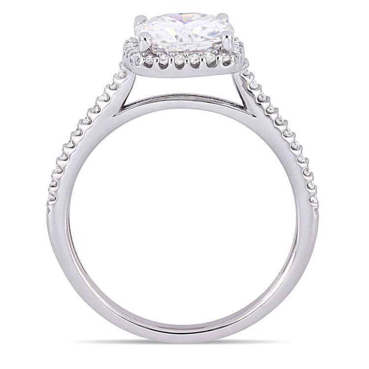 Diamond Classics™ 14kt. Cushion Cut Engagement Ring