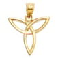 Gold Classics&#40;tm&#41; 14kt. Gold Angel Symbol Pendant - image 1