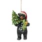 Jim Shore Lodge Black Bear Christmas Ornament - image 1