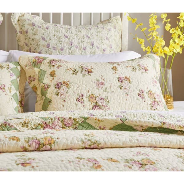 Greenland Home Fashions&#8482; Bliss Authentic Patchwork Quilt Set