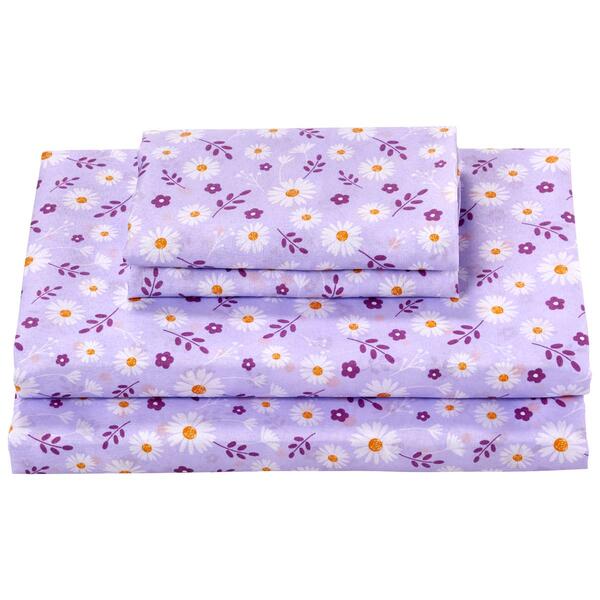 Ashley Cooper&#40;tm&#41; Bedding Essentials Daisey Microfiber Sheet Set - image 