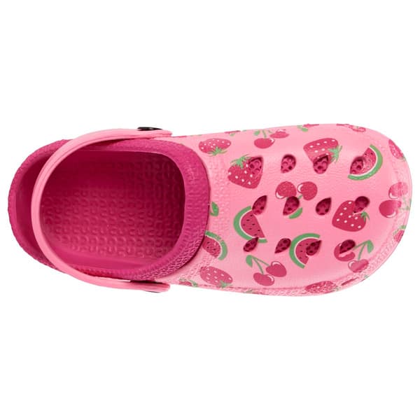 Little Girls Capelli&#174; New York Berry & Melon Clogs