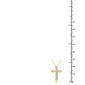 Nova Star® 1/10ctw. Lab Grown Diamond Gold Cross Pendant - image 4