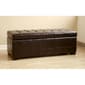 Baxton Studio Leather Storage Bench Ottoman - image 1