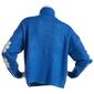 Juniors No Comment Daisy Mock Neck Pullover Sweater - image 2