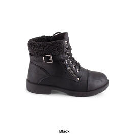 Womens Wanted Barrie Sherling Collar Ankle Boots