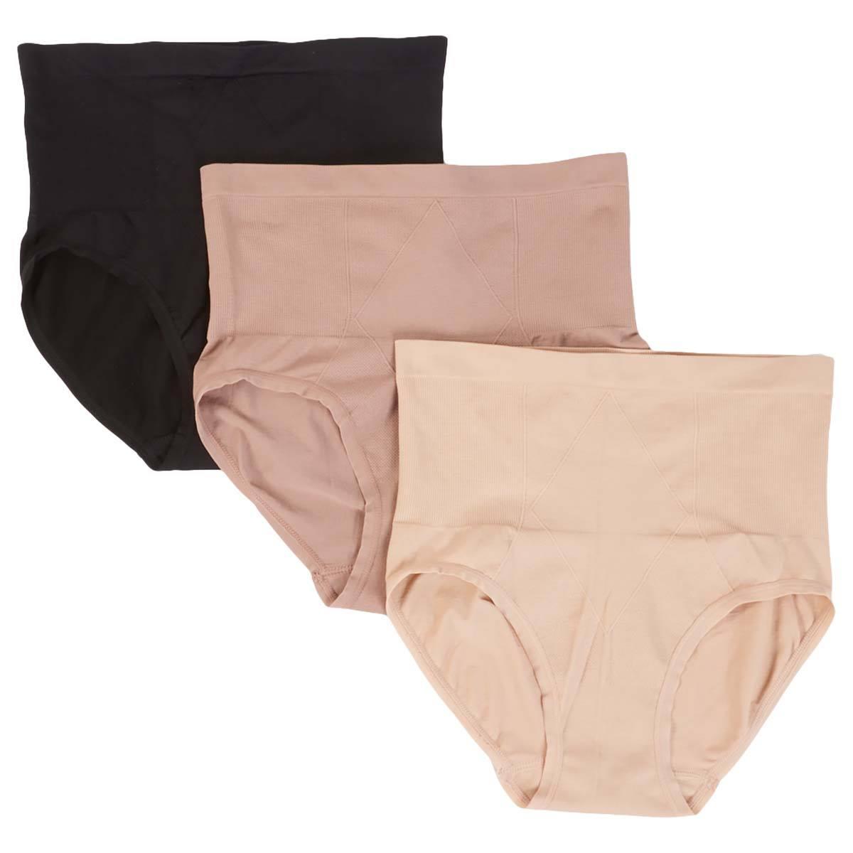 Womens Skinnygirl 3pk. Short/Slim Shaping Brief Panties...