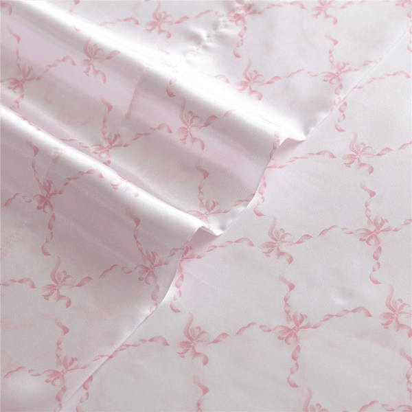 Laura Ashley® Bow Ribbon Sheet Set