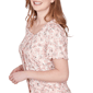 Womens Emaline Enchanted Bloom Ruffle Square Neck Floral Blouse - image 4