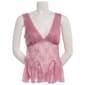 Juniors Madden Girl Floral Stretch Lace V-Neck Tie Back Tank Top - image 1