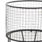 CosmoLiving by Cosmopolitan Black Industrial Metal Laundry Cart - image 4