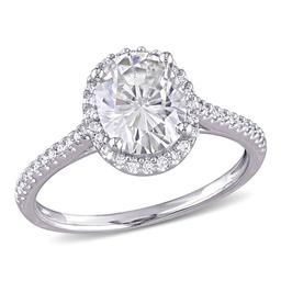 Diamond Classics(tm) 14kt. Oval Cut Double Halo Engagement Ring