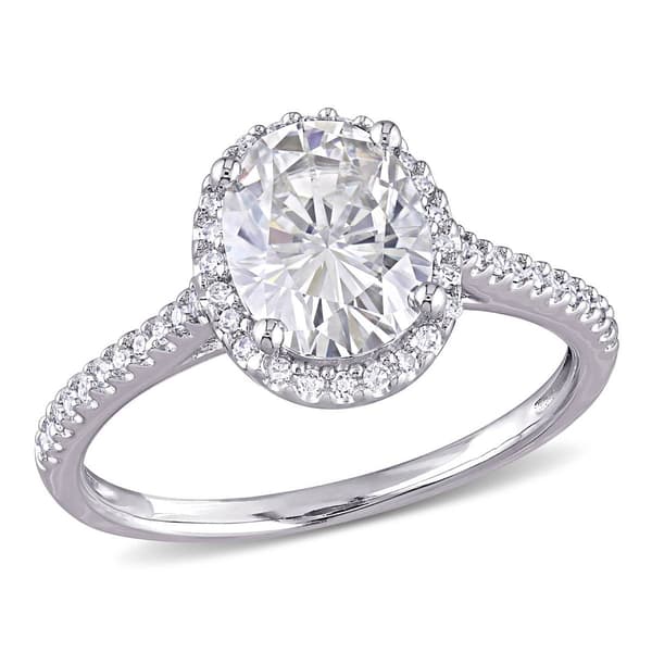 Diamond Classics(tm) 14kt. Oval Cut Double Halo Engagement Ring