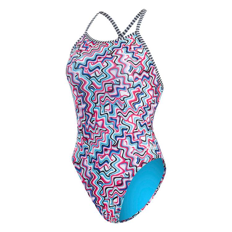 Womens Dolfin® Uglies Diver Back Ripple One Piece Swimsuit