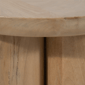 Sagebrook Home Modern Mango Wood Round Accent Table - image 3