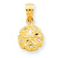 Gold Classics&#40;tm&#41; 14kt. Sand Dollar Pendant - image 1