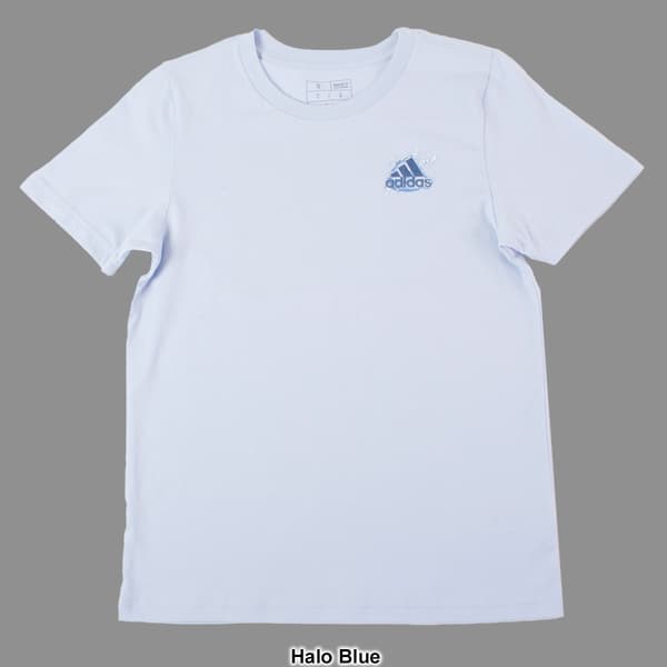 Boys (8-20) adidas® Short Sleeve Bleach Wash Tee