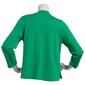 Womens Kasper Long Sleeve Open Chevron Cardigan - image 2
