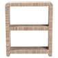 bali & pari Lucy Bohemian Woven Grasscloth Bookshelf - image 2