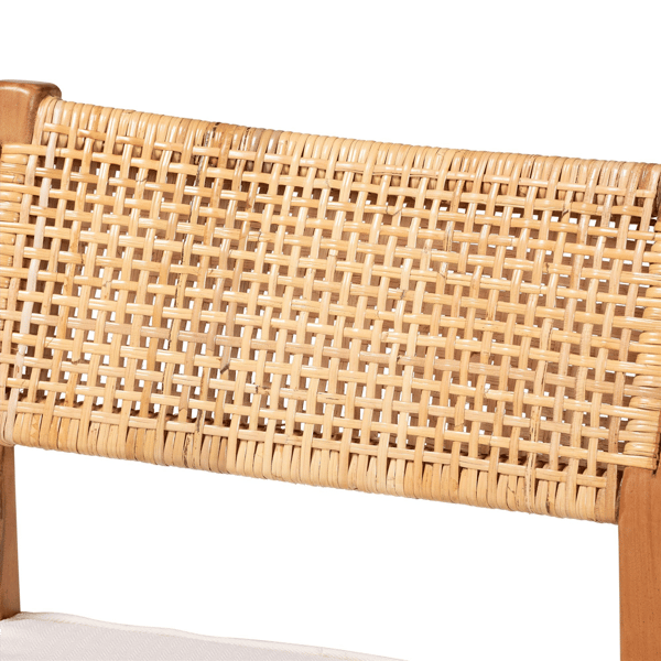 bali & pari Chatura Mahogany Wood 2pc. Dining Side Chair Set