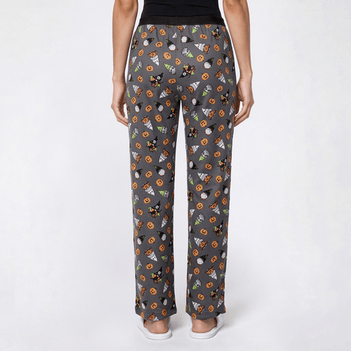 Womens René Rofé® Pumpkin Gnomes Pajama Bottoms