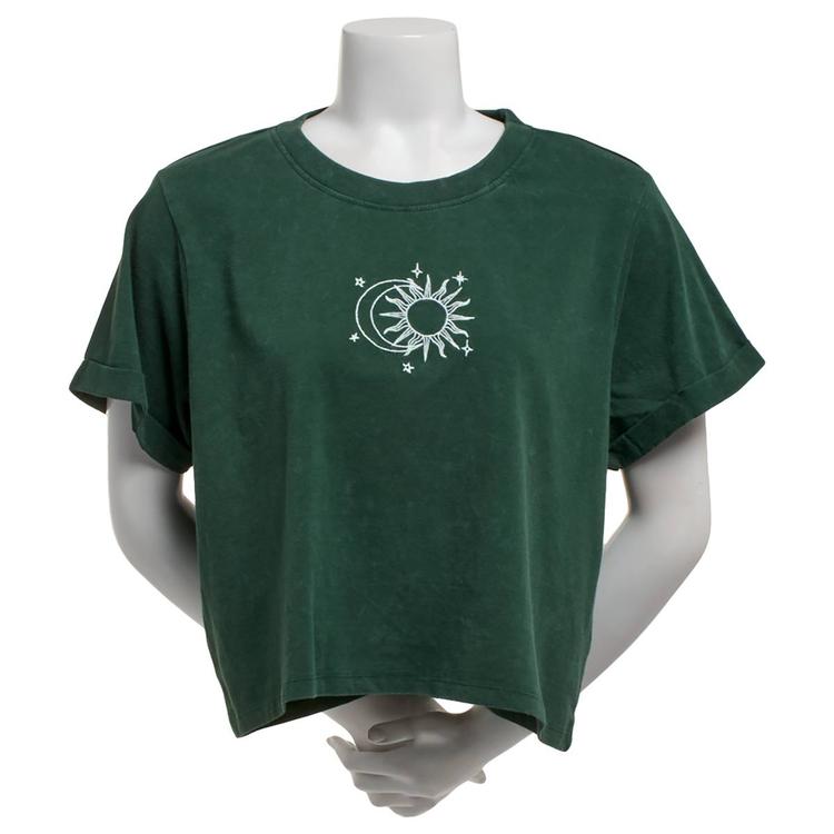 Juniors Attitude Not Included Radiate Positivity Crop Tee