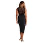 Womens Connected Apparel Sleeveless Crepe Side Wrap Dress - image 2
