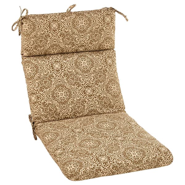 Jordan Manufacturing Medallion High Back Chair Cushion  - Beige - image 