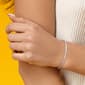 Sterling Silver 5 1/10ctw. Dew Moissanite Bracelet - image 5