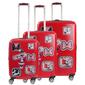 FUL Minnie Mouse 3pc. Patch Design Luggage Set - image 2