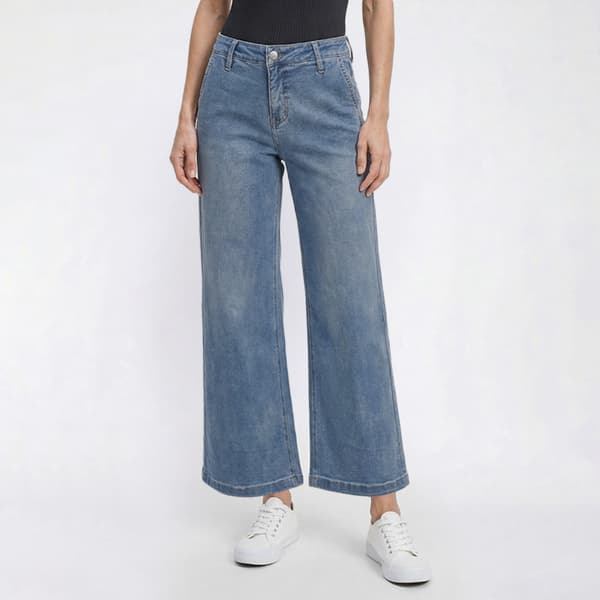 Womens Royalty Wide Leg Trouser Denim Jeans