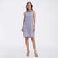 Womens beachlunchlounge Sleeveless Stripe Shift Dress - image 1