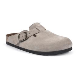 Womens White Mountain Bari Suede Footbeds(tm) Clogs