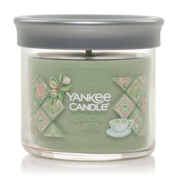 Yankee Candle(R) 4.3oz. Signature Pistachio Latte Tumbler Candle - image 
