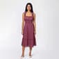 Juniors Trixxi Linen Tie Shoulder Midi Dress - image 2