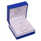 Silver-Tone CZ Heart Pendant & Earring Set - image 1