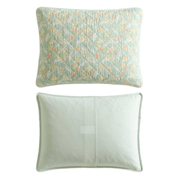 Tommy Bahama Pineapple Bloom Cotton Reversible Quilt Set