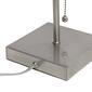 Simple Designs Petite Stick Lamp w/USB Port/Black Shade-Set of 2 - image 4