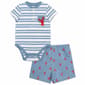 Baby Boy (3-12M) Little Me(R) Lobster Shirt And Short Set - image 1